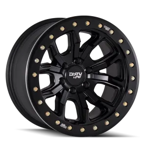 DIRTY LIFE 9303 | MATTE BLACK W/SIMULATED RING | 6x139.7 | 20x9 | 0mm